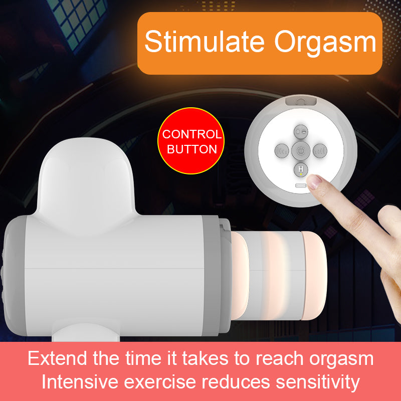 2026 New Full Automatic Wearable Male Stroker Built Lubes with 9 Suction & 8 Vibration Modes Male Stroker Sex Toy