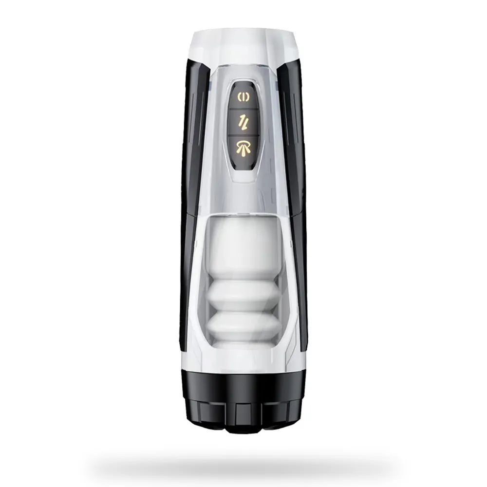 Male Stroker 7 Thrust & Rotate Modes , Lifelike USB Recharge with 3D Real Texture Sleeve with Voice Adult Sex Toy for Men