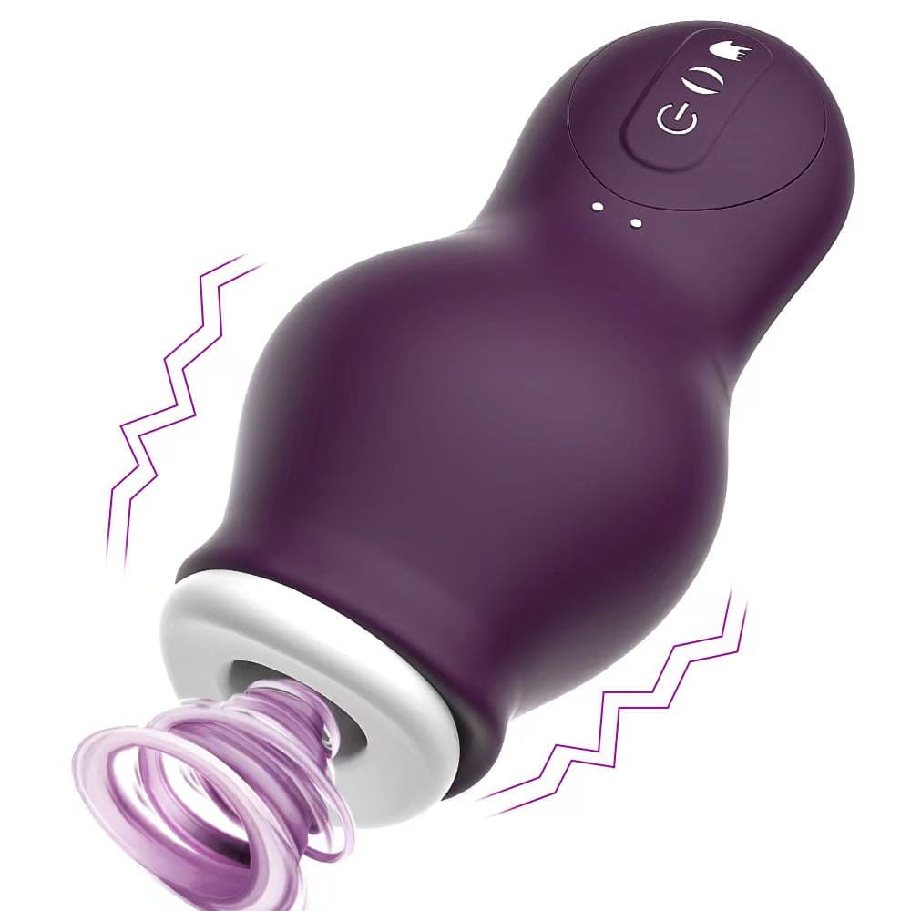 Dragonsuck - 7 Vibrating Sucking Masturbation Cup Automatic Male Stroker