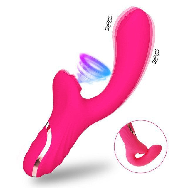 Sucking Slapping Massage Strong Vibration
