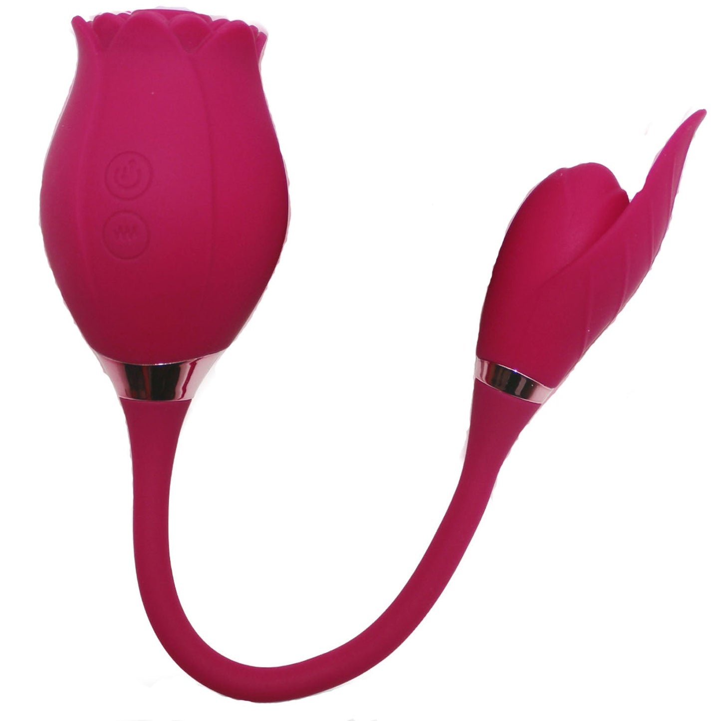 Rose Sucking Vibrator Toy For Women With Vibrating Egg