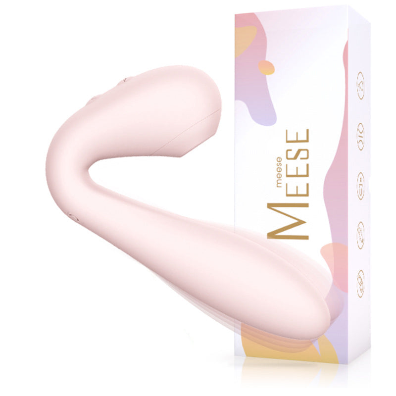 6 Modes Pink Vibrator Waterproof, Suck Bendable Pink Dildo