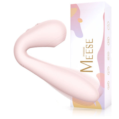 6 Modes Pink Vibrator Waterproof, Suck Bendable Pink Dildo