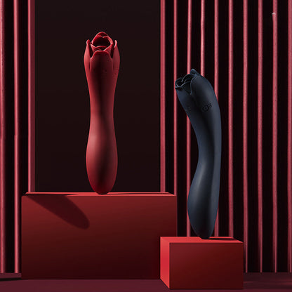 Rose Vibrator Tongue Sucking Rose Vibration in Water
