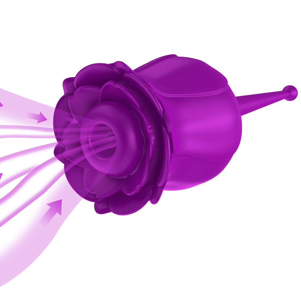 Rose Vibrater | Rose Suction Vibrator Female Masturbator