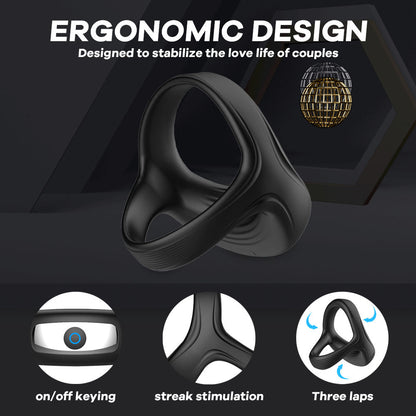 Uxol Vibration Penis Delay Lock Ring