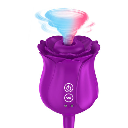 Rose Vibrater | Rose Suction Vibrator Female Masturbator
