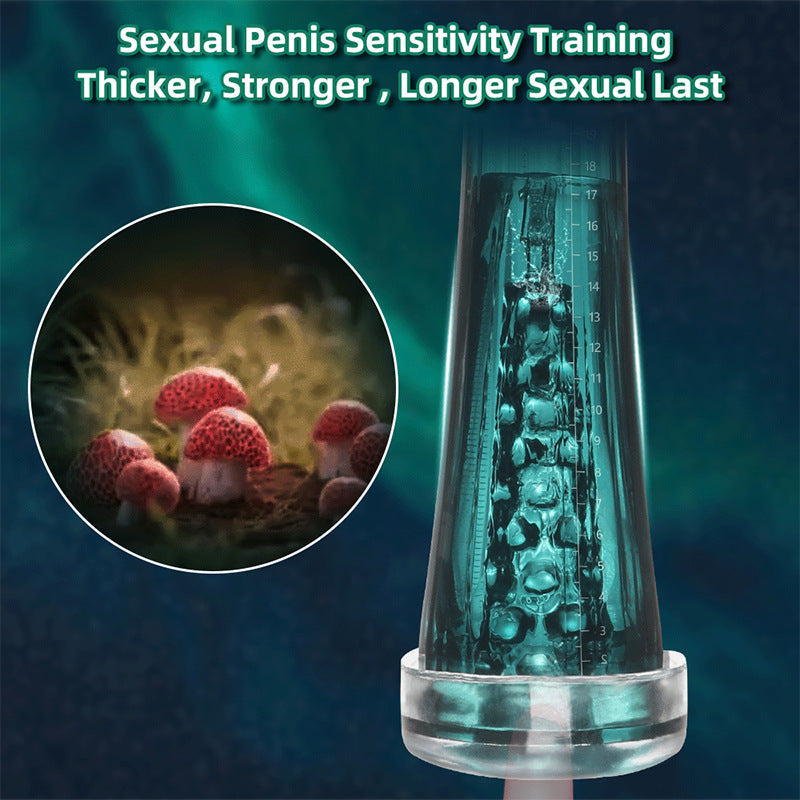 Uxol Vacuum Suction Clamp Penis Training Erection Pump Male Stroker