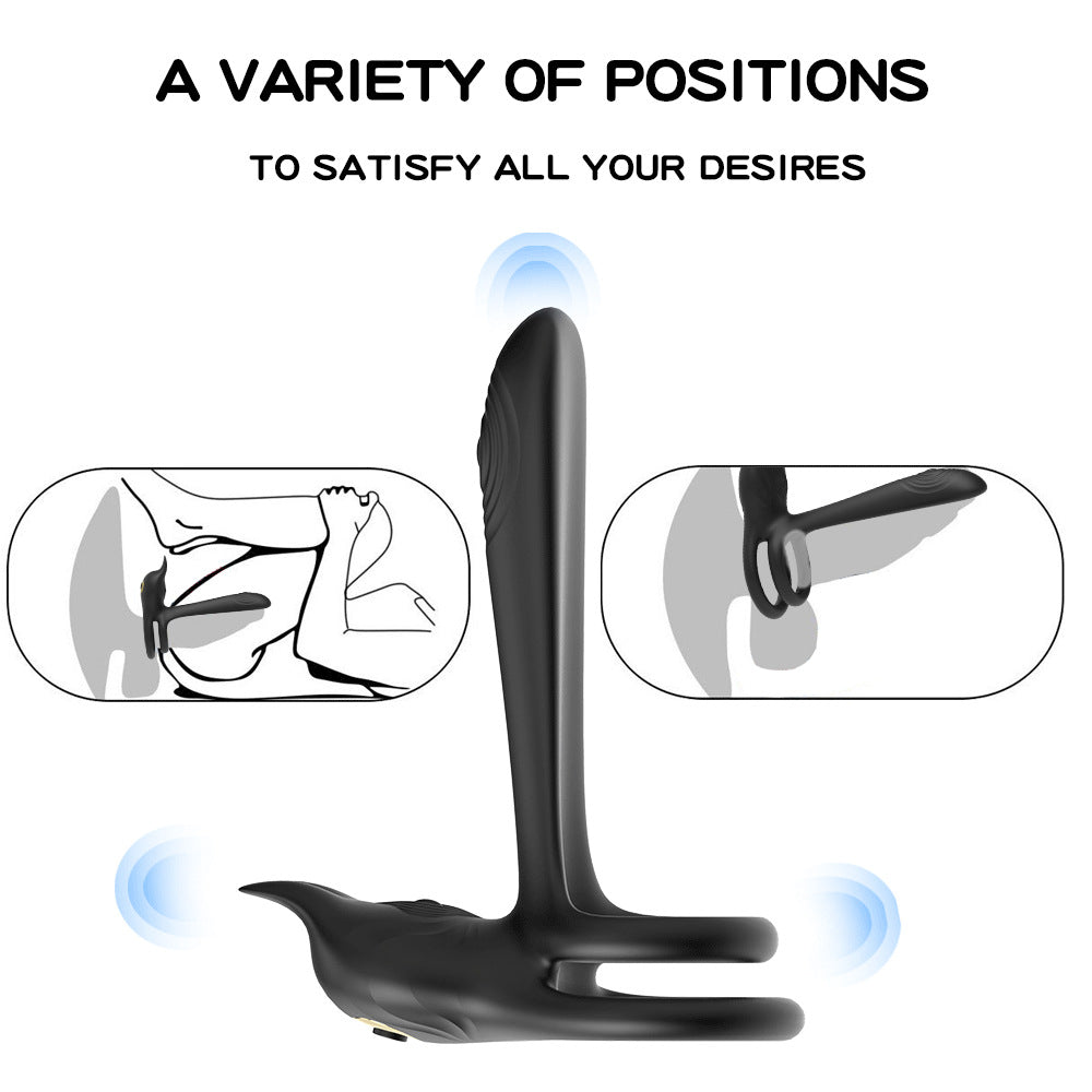Vibrating Ring - Dual Motor Dual Vibration Cock Vibrator