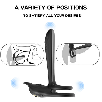 Vibrating Ring - Dual Motor Dual Vibration Cock Vibrator