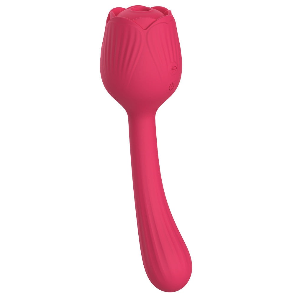 Rose Vibrator Female Masturbator Sucking Nipple Vibrator