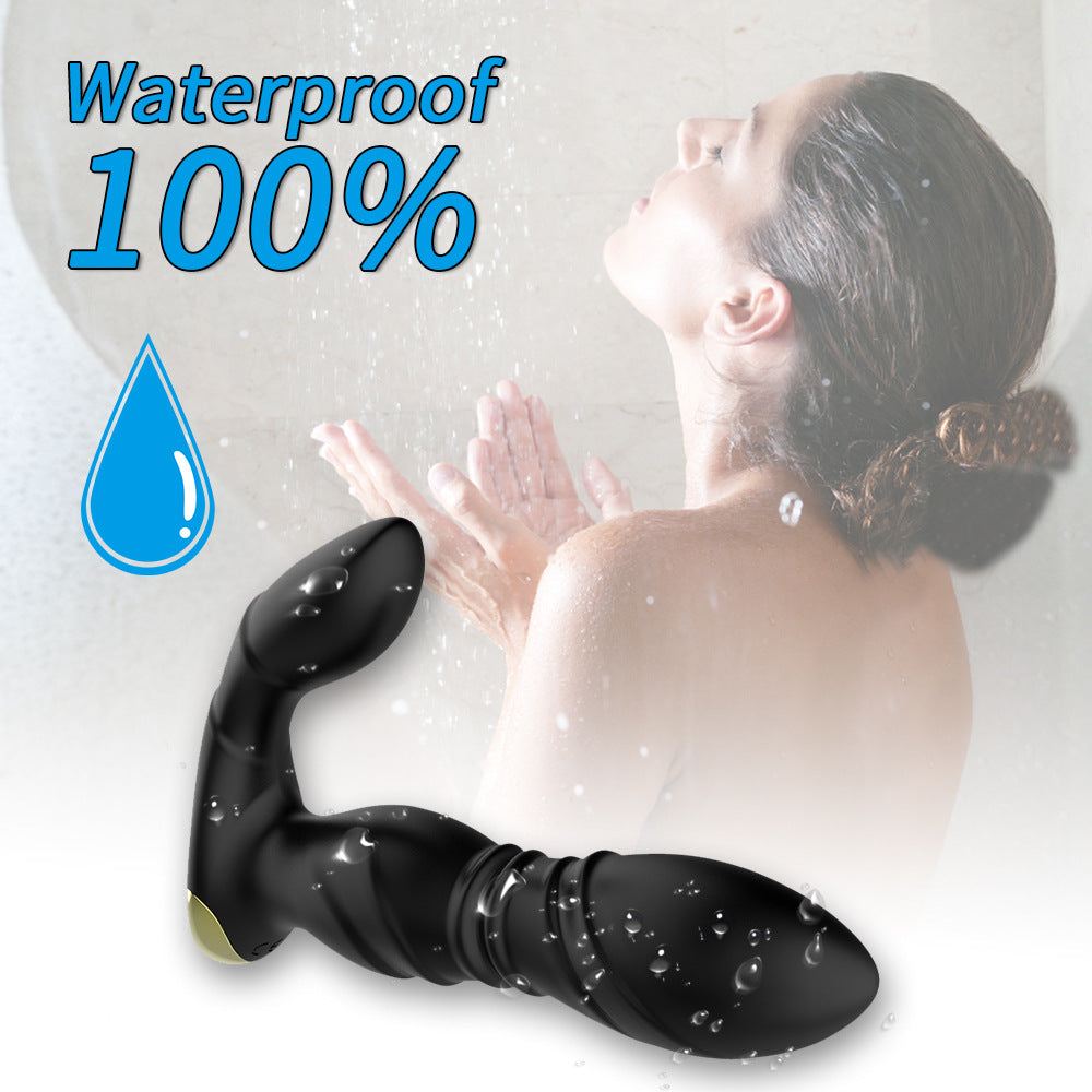 2026 Telescopic Prostate Massager Wireless Remote Control Anal Plug