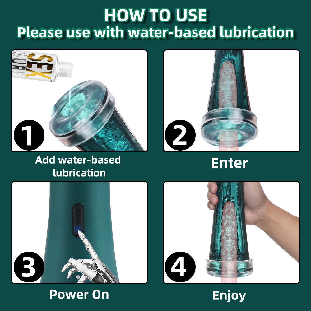 Uxol Vacuum Suction Clamp Penis Training Erection Pump Male Stroker