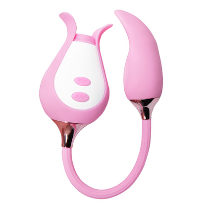 Rose Vibrator With Vibrating Egg Female Masturbation Vibrating Suction