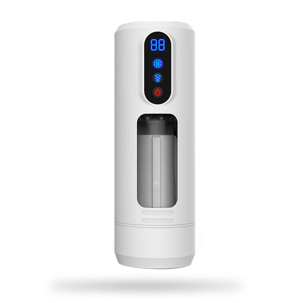 9-Frequency Telescopic Vibration Sucking Voice Heated Aircraft Male Stroker