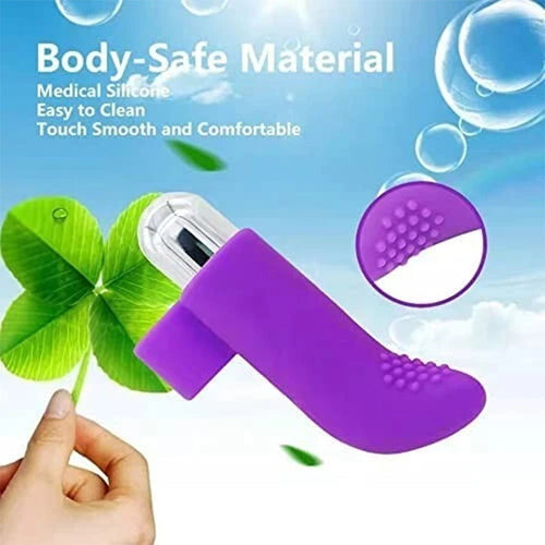 Vibrating finger sleeves