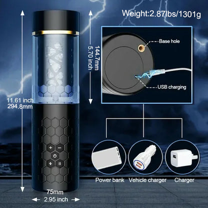 Master 10 Thrusting Rotating 3D Realistic Automatic Male Stroker