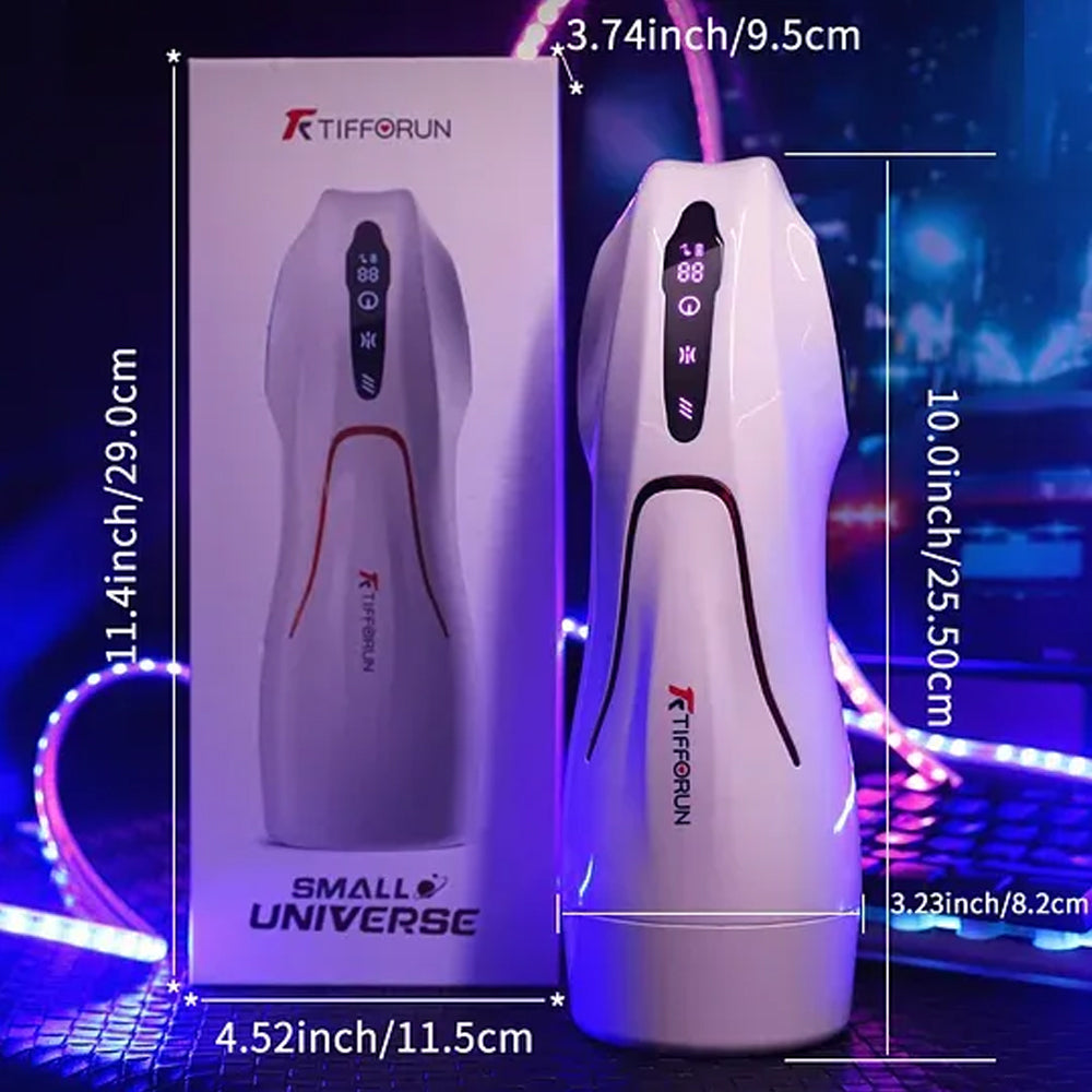 Tifforun Spaceship 9 Vibration Sucking Heating Voice Function  Male Stroker
