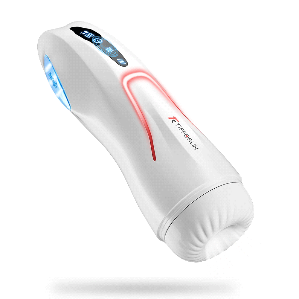 Tifforun Spaceship 9 Vibration Sucking Heating Voice Function  Male Stroker