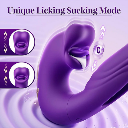 ❄️ Flash Sale 70% OFF 💋 2026 Upgraded Alcuras™ 4-in-1 Flapping & Licking Vibrator
