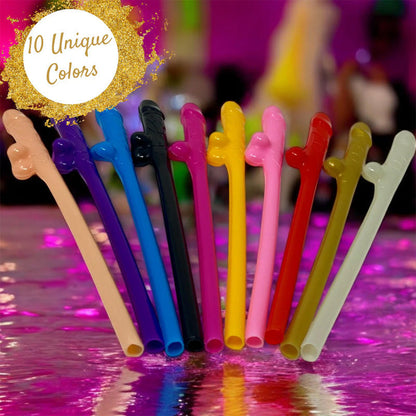 Fun & Wacky Patterned Straws