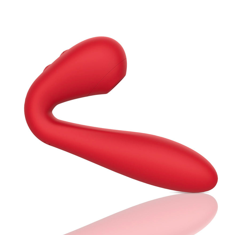 6 Modes Pink Vibrator Waterproof, Suck Bendable Pink Dildo