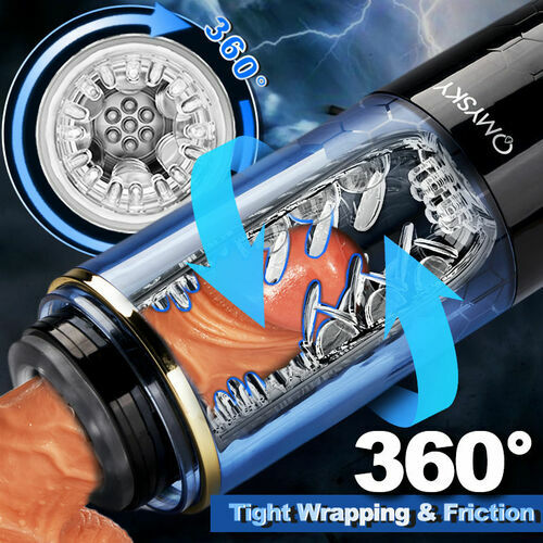 Master 10 Thrusting Rotating 3D Realistic Automatic Male Stroker