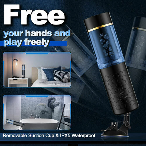 Master 10 Thrusting Rotating 3D Realistic Automatic Male Stroker