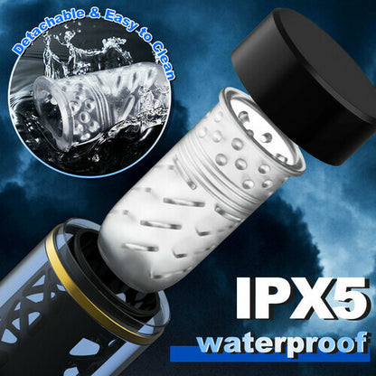 Master 10 Thrusting Rotating 3D Realistic Automatic Male Stroker