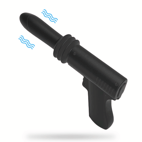 4 Modes 2-in-1 Thrusting Dildo & Anal Dildo Vibrator