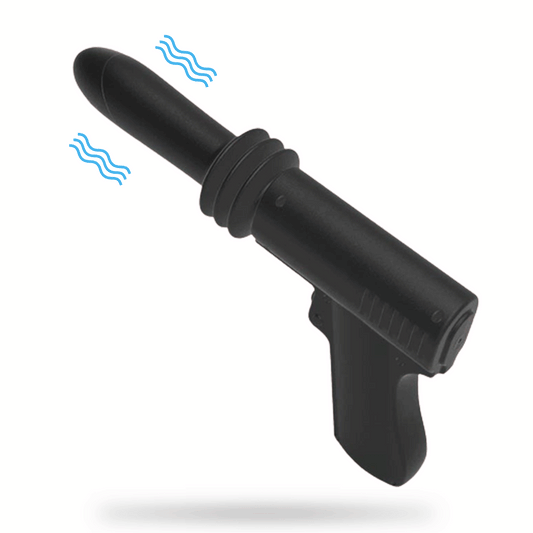 4 Modes 2-in-1 Thrusting Dildo & Anal Dildo Vibrator