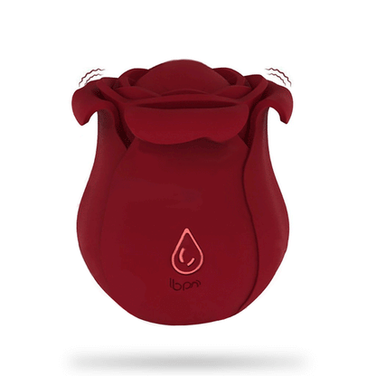 Vibrating Rose 10 Speed Rotary Suction Rose Suction Vibrator