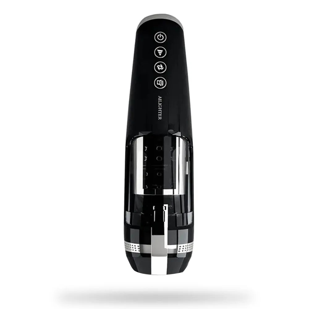 Hero 6 Thrusting Self-Heating Automatic Male Stroker with 3D Textured Sleeve Heating Mens Sex Toy Male Stroker