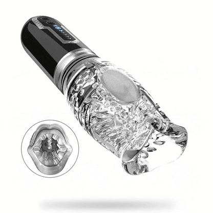 2026 Newest 3 in 1 Upgraded Gawk Gawk 3000 Pro - Male Rose 5 Thrusting & 5 Rotating & 7 Vibrating Modes, Adult Toys Automatic Men Masturbation Machine Electric Pocket Pussy Male Stroker