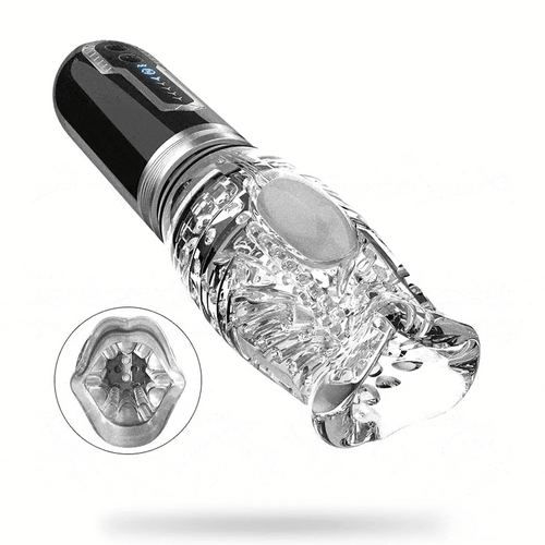 2026 Newest 3 in 1 Upgraded Gawk Gawk 3000 Pro - Male Rose 5 Thrusting & 5 Rotating & 7 Vibrating Modes, Adult Toys Automatic Men Masturbation Machine Electric Pocket Pussy Male Stroker