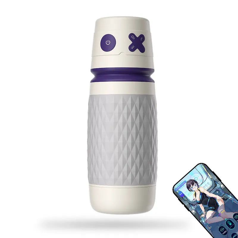 7 Types Of Vibration Thrusting And Sucking APP Remote Control Male Stroker