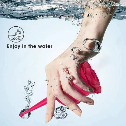 Rose Vibrater | Rose Suction Vibrator Female Masturbator