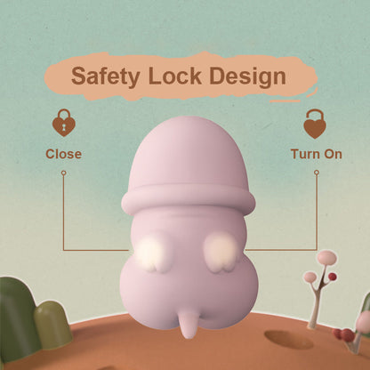 Piglet Vibrating Egg & Pink Vibrator Romantic Angel Sex Toy