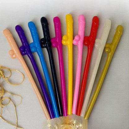 Fun & Wacky Patterned Straws