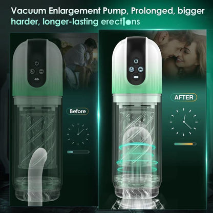 3 in 1 Penis Pump Enlargement Training Male Stroker