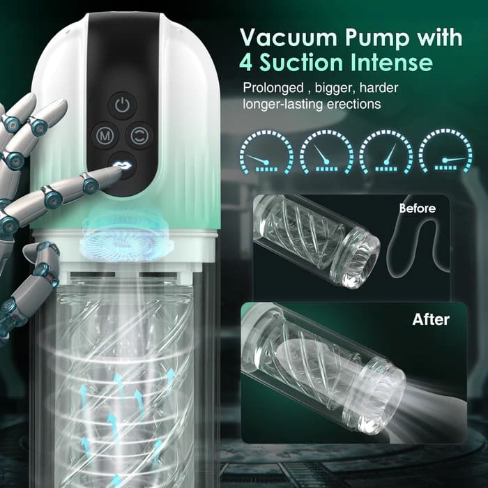 3 in 1 Penis Pump Enlargement Training Male Stroker