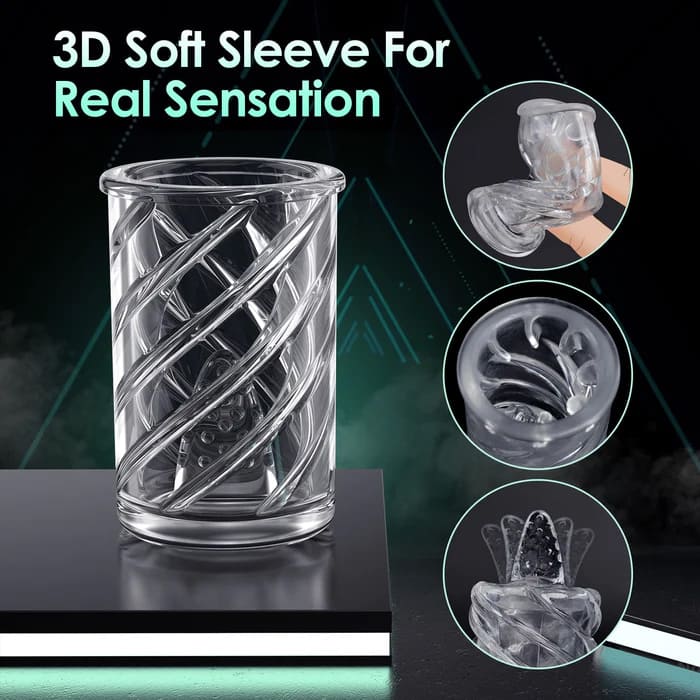 3 in 1 Penis Pump Enlargement Training Male Stroker