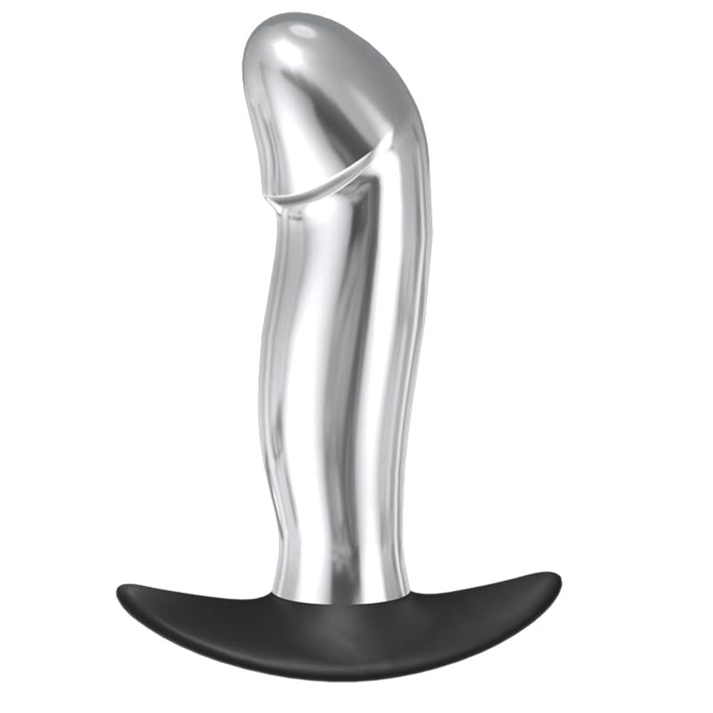 10 Vibration Modes Metal Anal Vibrator Butt Plug