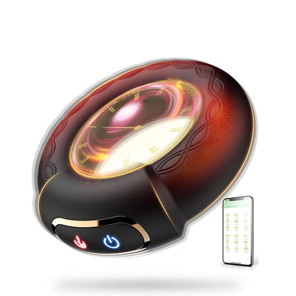 Vibrating Cock Ring 10 Vibrations with Heating Penis Ring