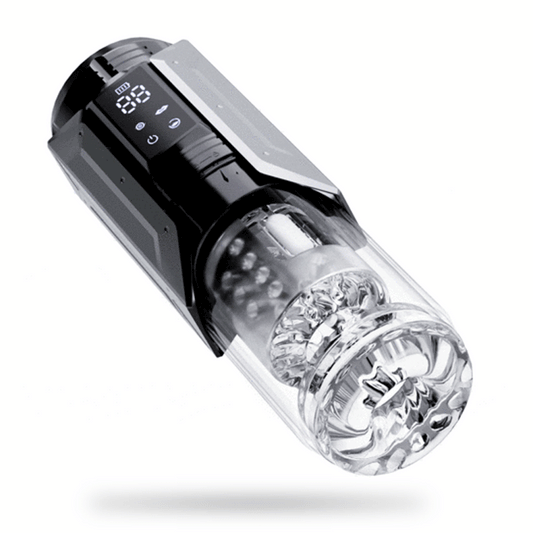 2026 New 4 In 1 Stroker for Men 7 Sucking & Vibrating & Thrusting & Rotating Oral Sex LCD Male Stroker