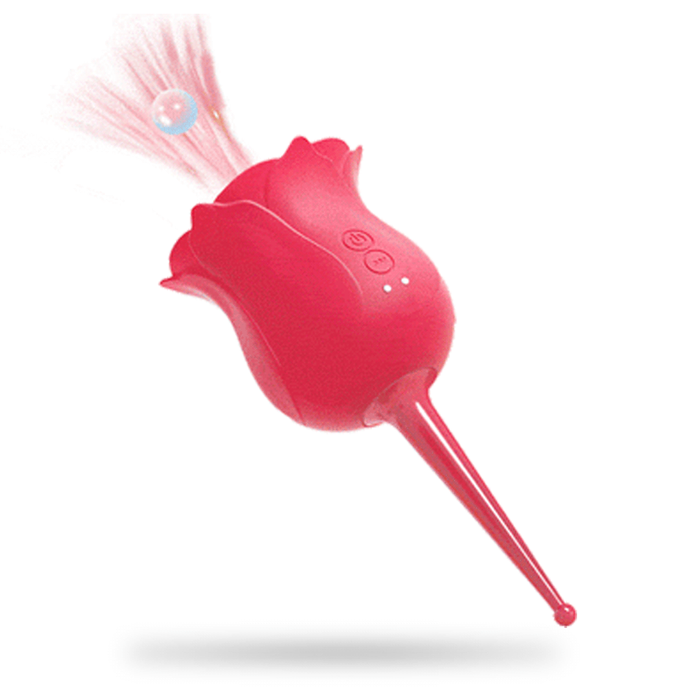 Rose Vibrater | Rose Suction Vibrator Female Masturbator