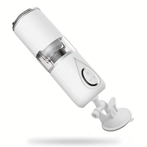 PulseSonic 10 Thrusting Rotation Hands-Free Electric Stroker Telescoping Stroker Cup