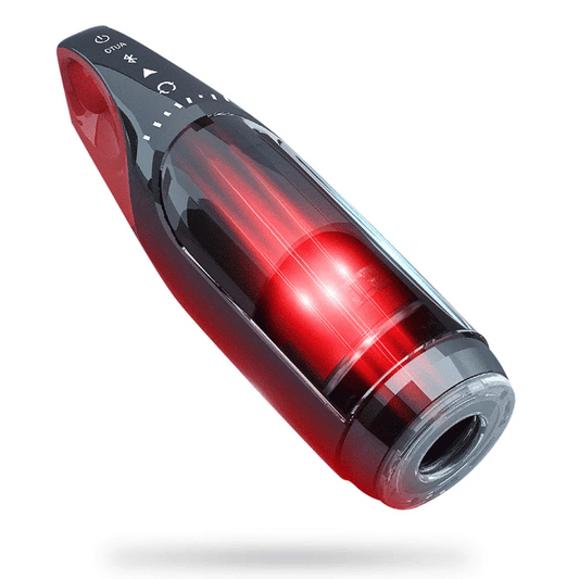 The King 10 Vibration & Thrusting Automatic Male Stroker Heating Moaning Male Sex Toy