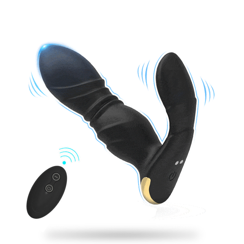 2026 Telescopic Prostate Massager Wireless Remote Control Anal Plug