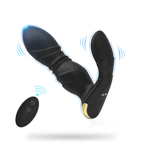 2026 Telescopic Prostate Massager Wireless Remote Control Anal Plug